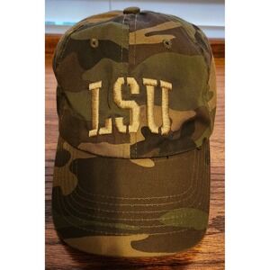 LSU Tigers Camo Hat Captivating Headgear Adjustable Baseball Cap LSU Gold Camo